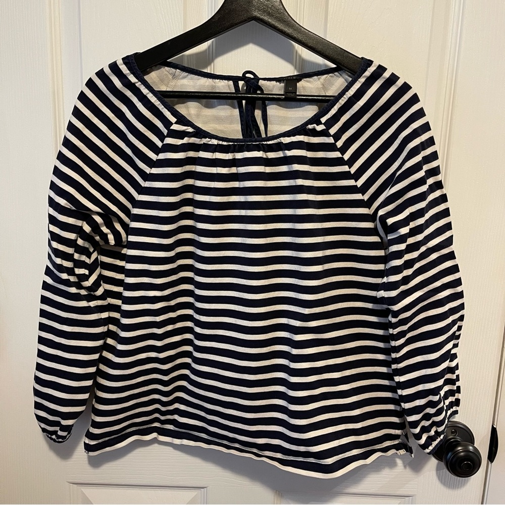 J.Crew Structured Striped Shirt